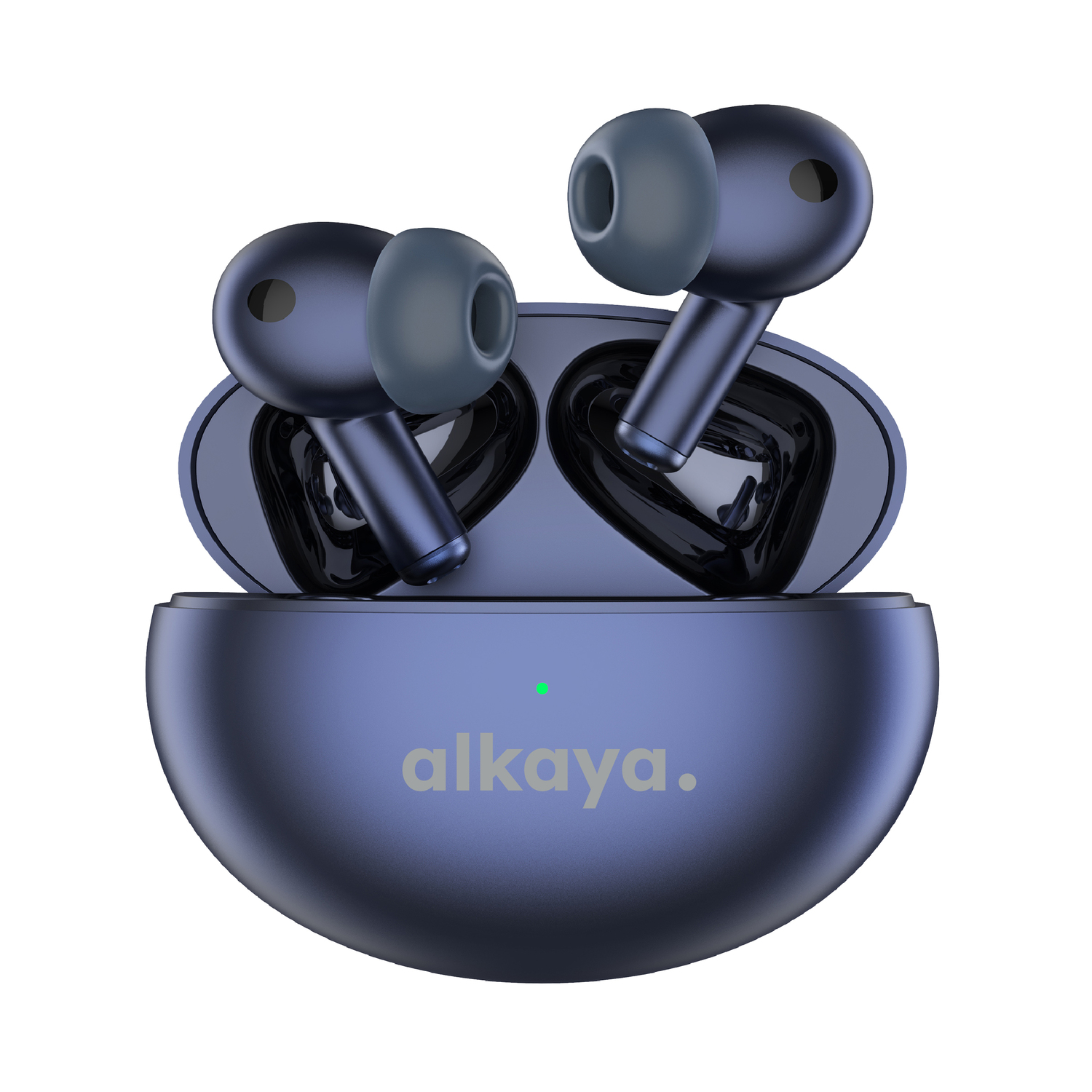 alkaya. | A Buds Pro Quantum Sound | Bluetooth Kopfhörer | blau Induktives Laden