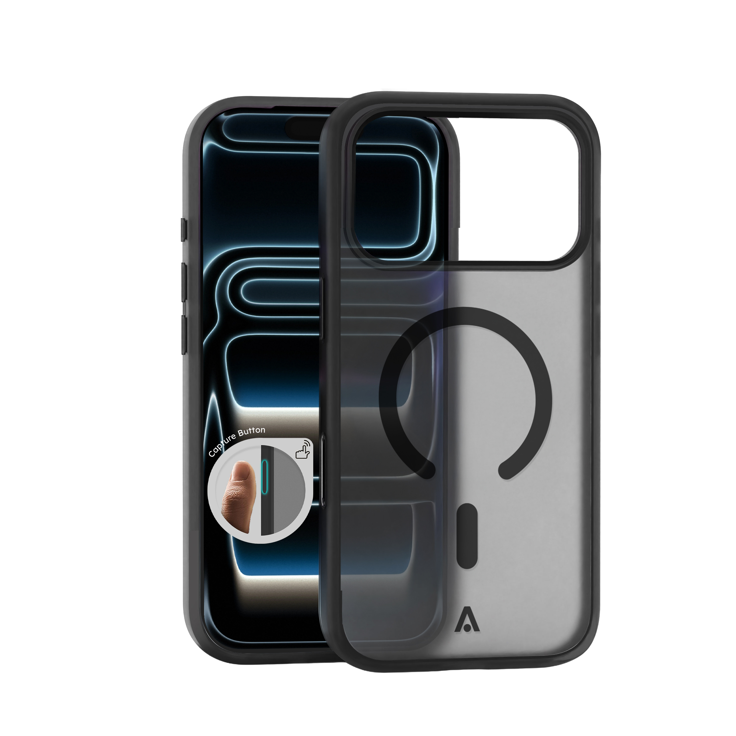 alkaya. | LUCID Protect Case kompatibel mit Magsafe schwarz, iPhone 17 Pro Max