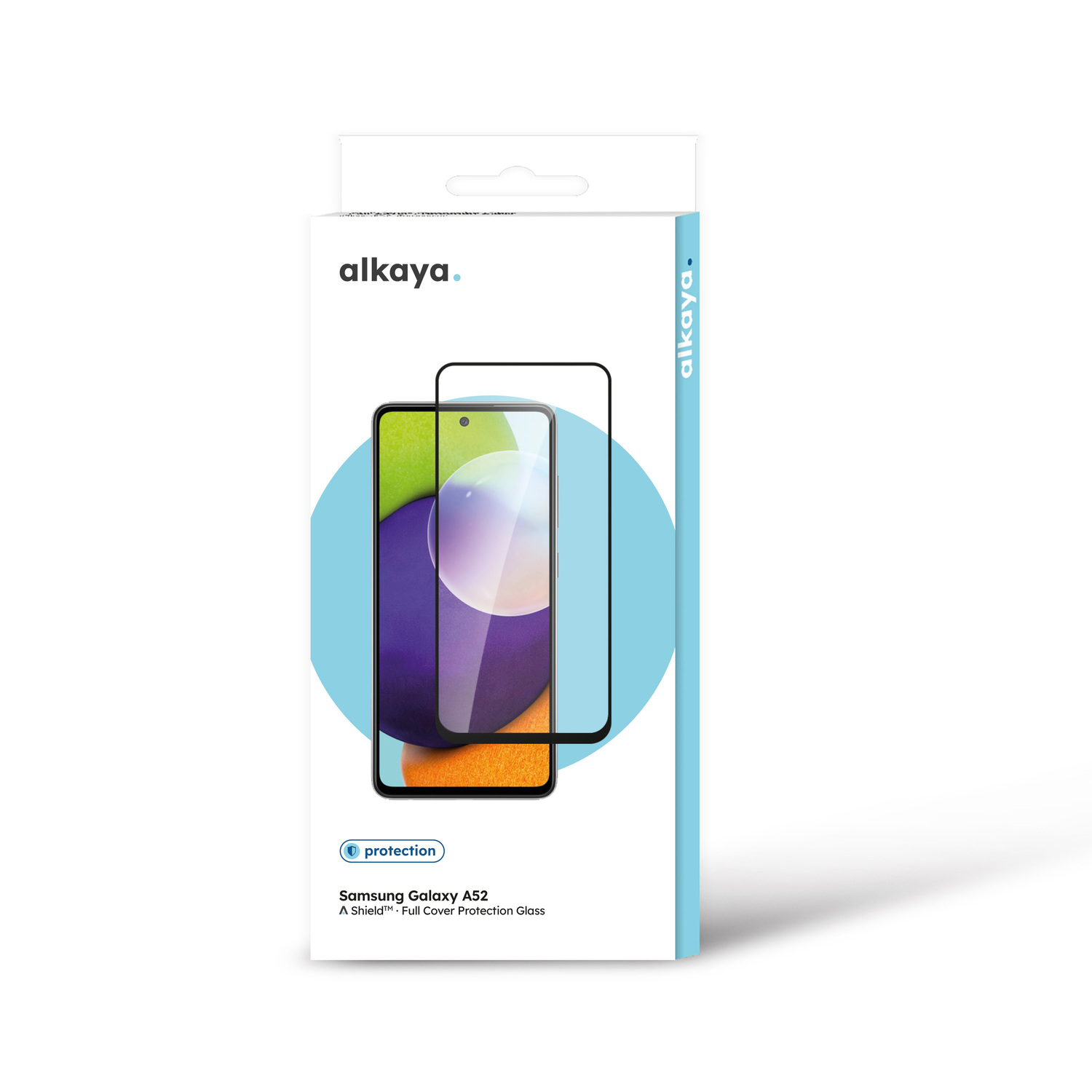 alkaya. | A Shield | Displayschutzglas | 3D Full Cover transparent, Samsung A52 / A55