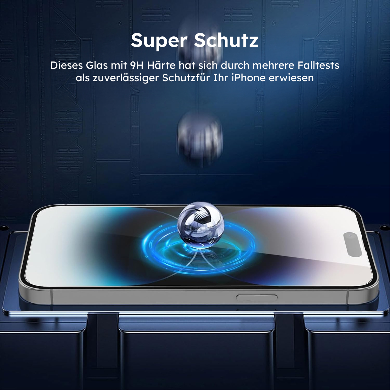 alkaya. | A Shield | Displayschutzglas | 3D Full Cover transparent, iPhone 14 Pro Max