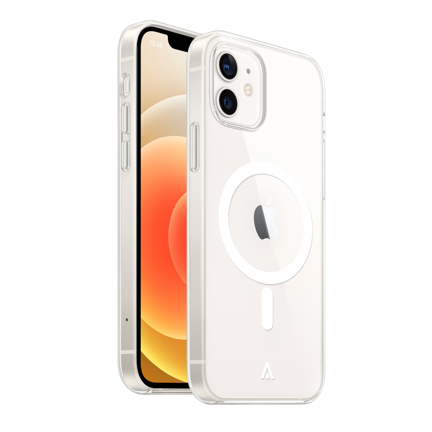 alkaya. | LUCID Clear Case kompatibel mit Magsafe transparent, iPhone 12 / 12 Pro