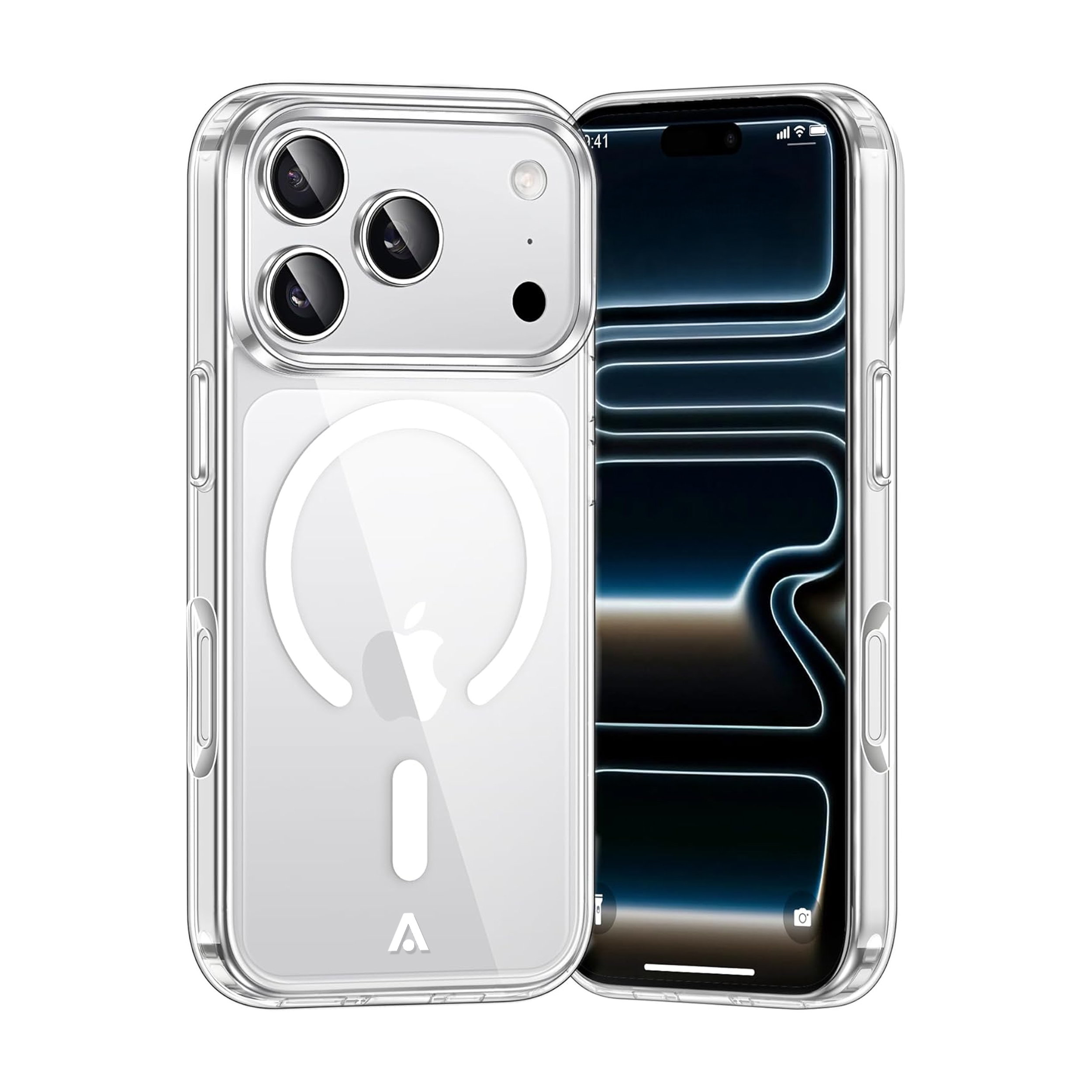 alkaya. | LUCID Clear Case kompatibel mit Magsafe transparent, iPhone 17 Pro