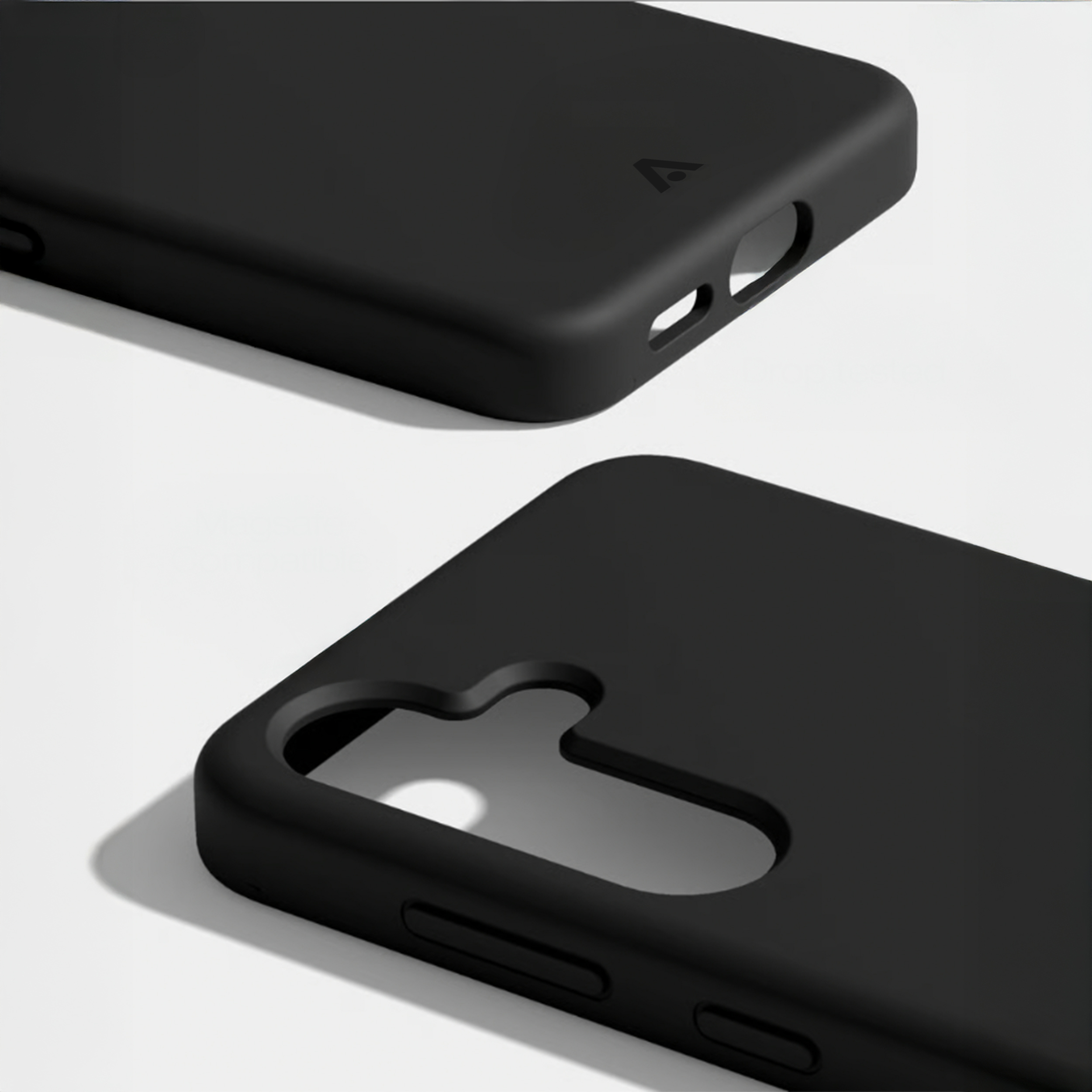 alkaya. | LUCID Silikon Case kompatibel mit Magsafe schwarz, Samsung S23+