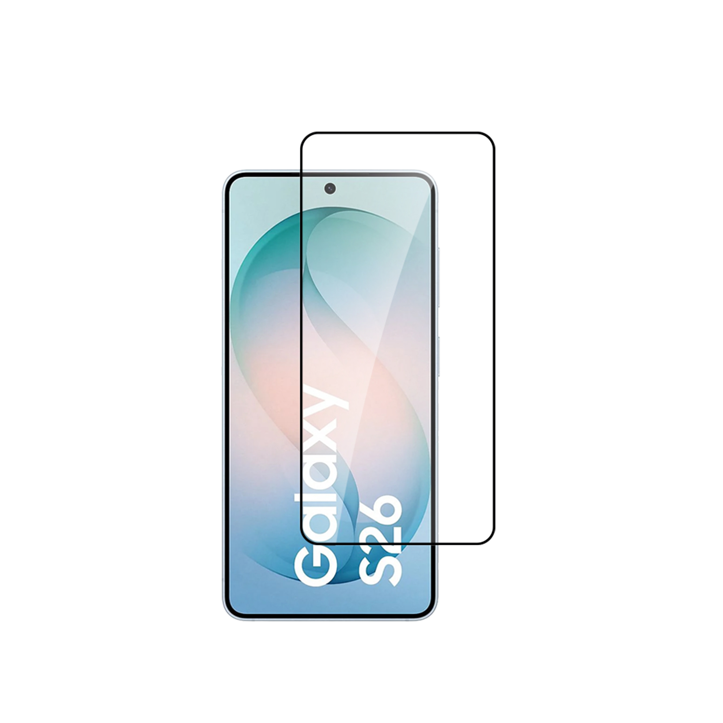 alkaya. | A Shield | Displayschutzglas | 3D Full Cover transparent, Samsung S26