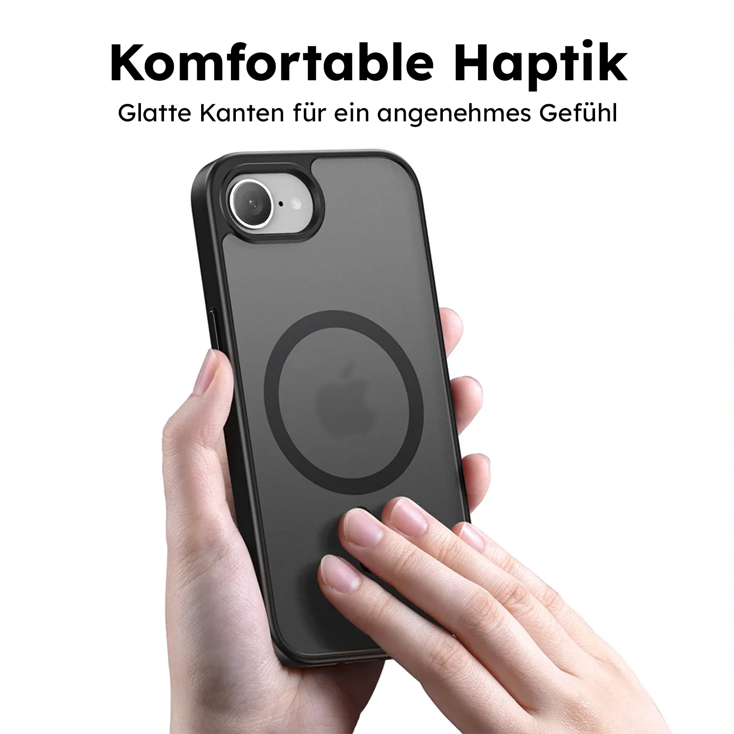 alkaya. | LUCID Protect Case kompatibel mit Magsafe  schwarz, iPhone 16e