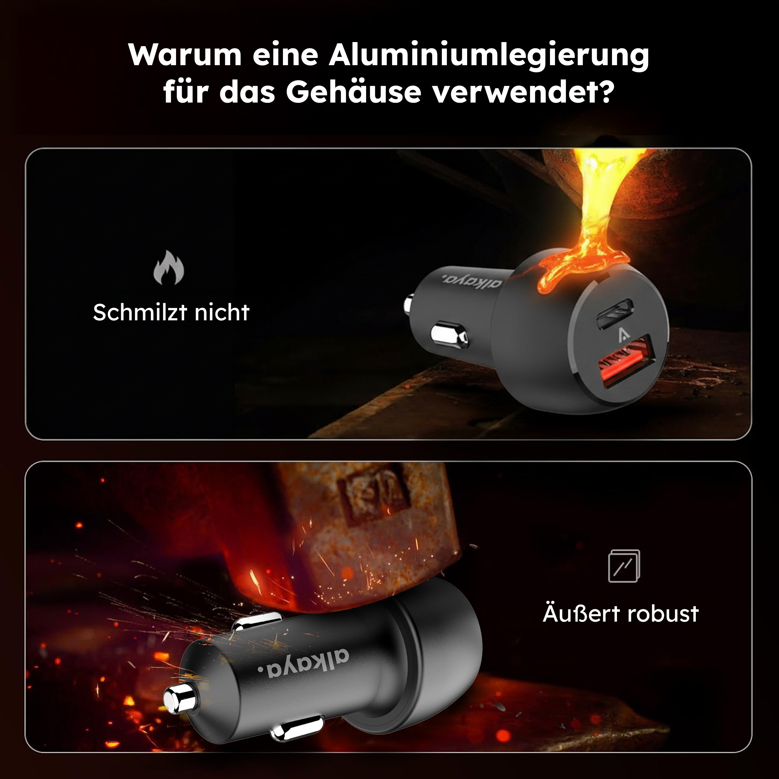 alkaya. | Nexus KFZ Charger Set für Zigaretten Anzünder / 12 Volt Anschluss