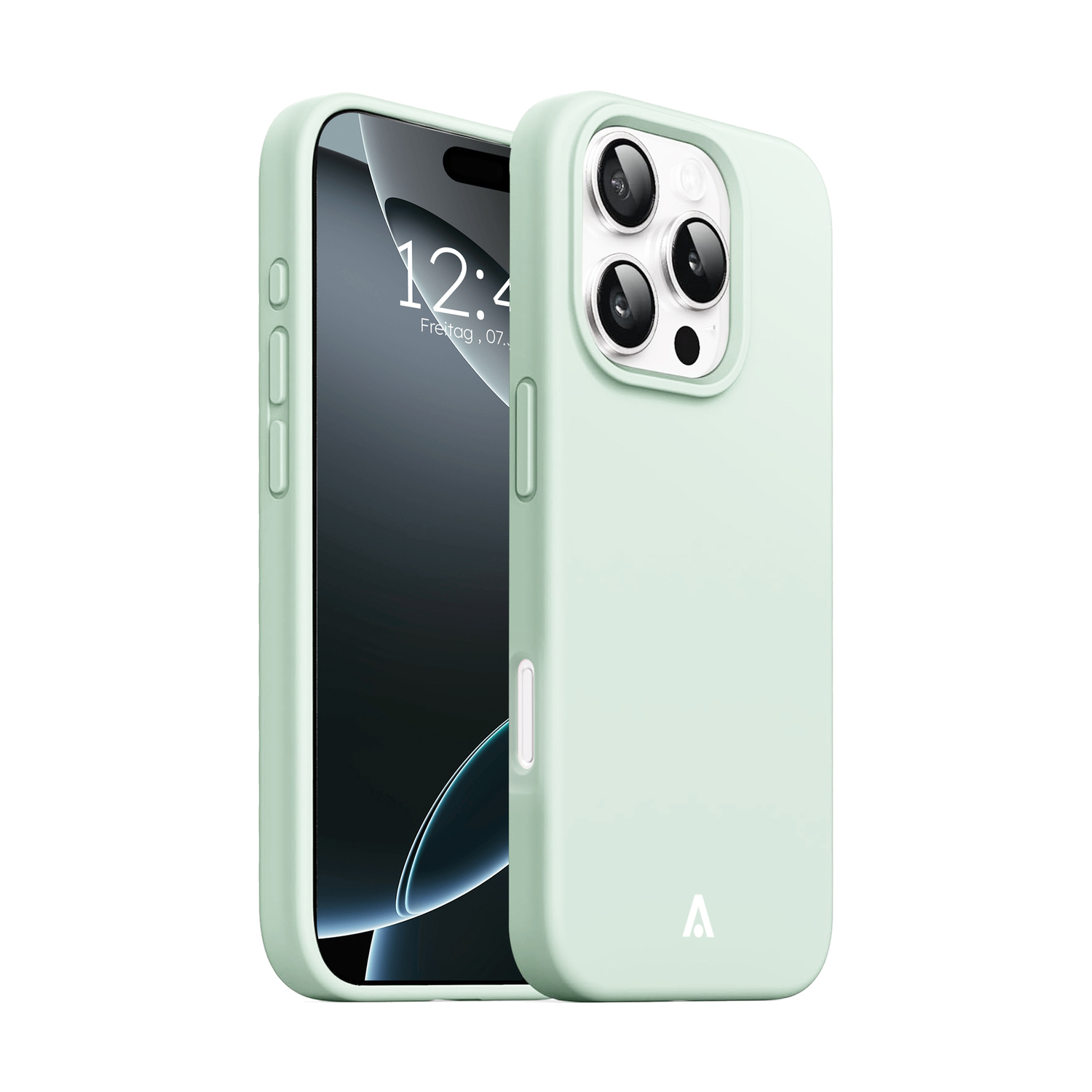alkaya. | LUCID Silikon Case kompatibel mit Magsafe Mint Grün, iPhone 16 Pro