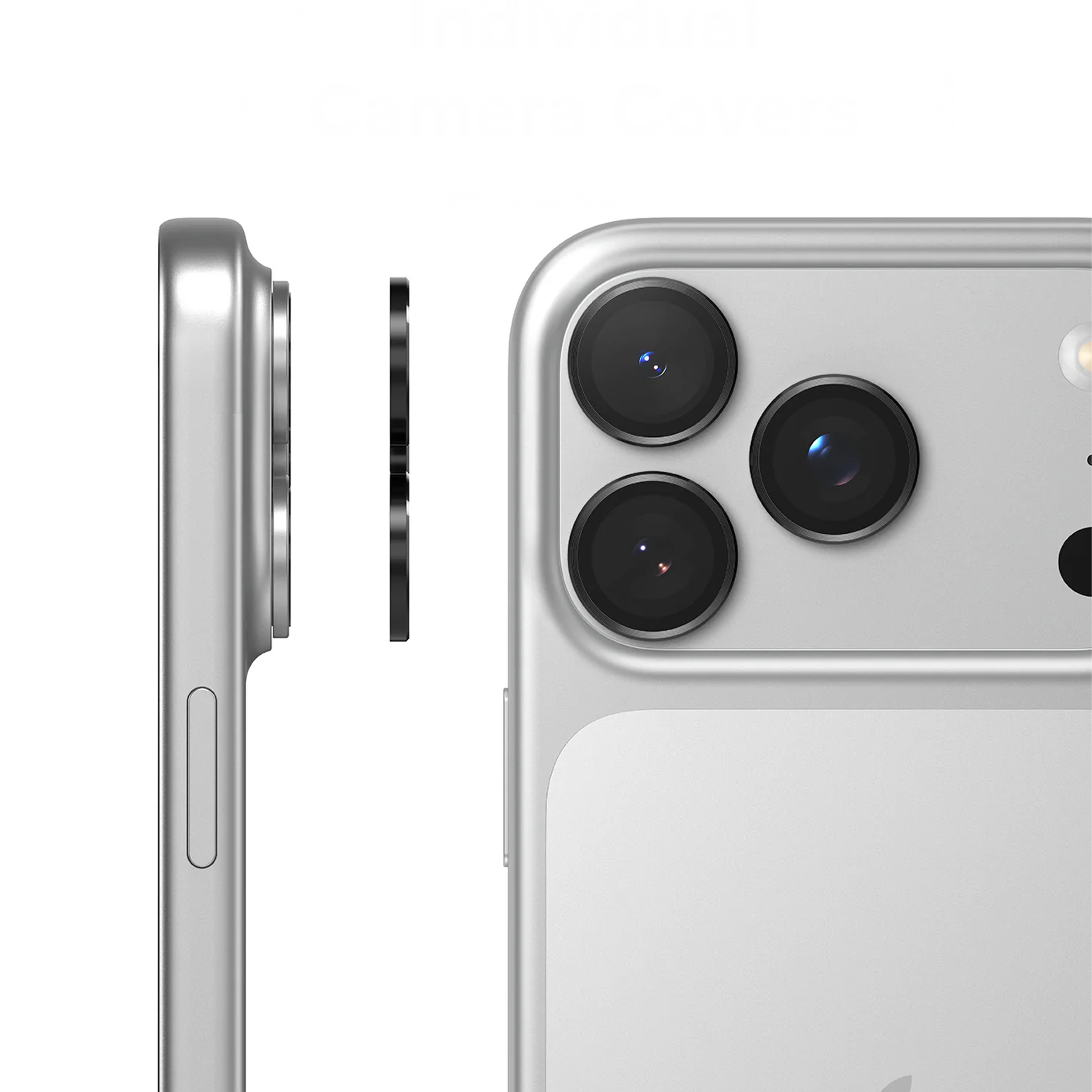 alkaya. | Lens Shield | Kameraschutzglas, Transparent iPhone 17 Pro / iPhone 17 Pro Max