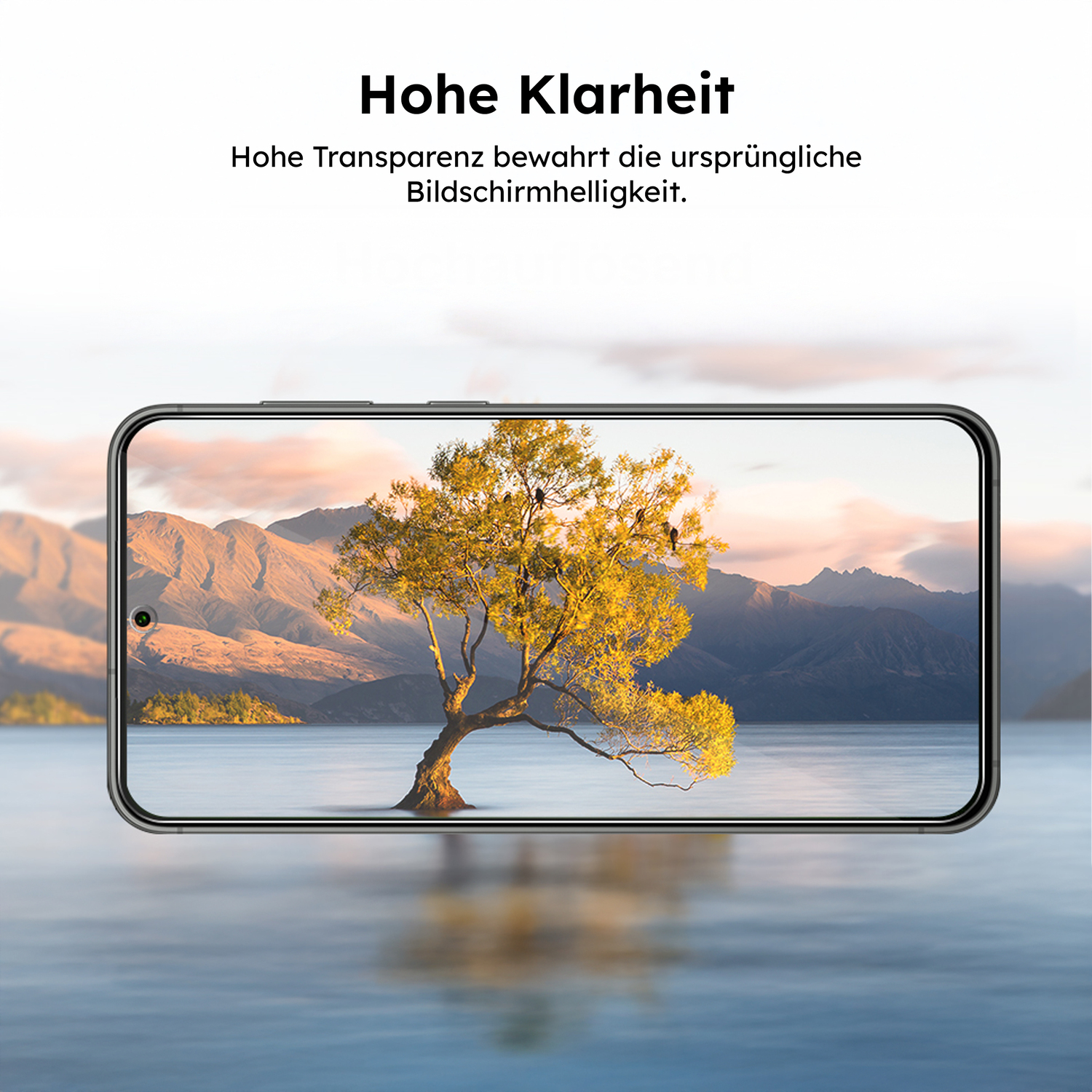 alkaya. | A Shield | Displayschutzglas | 3D Full Cover transparent, Samsung S24 / S25