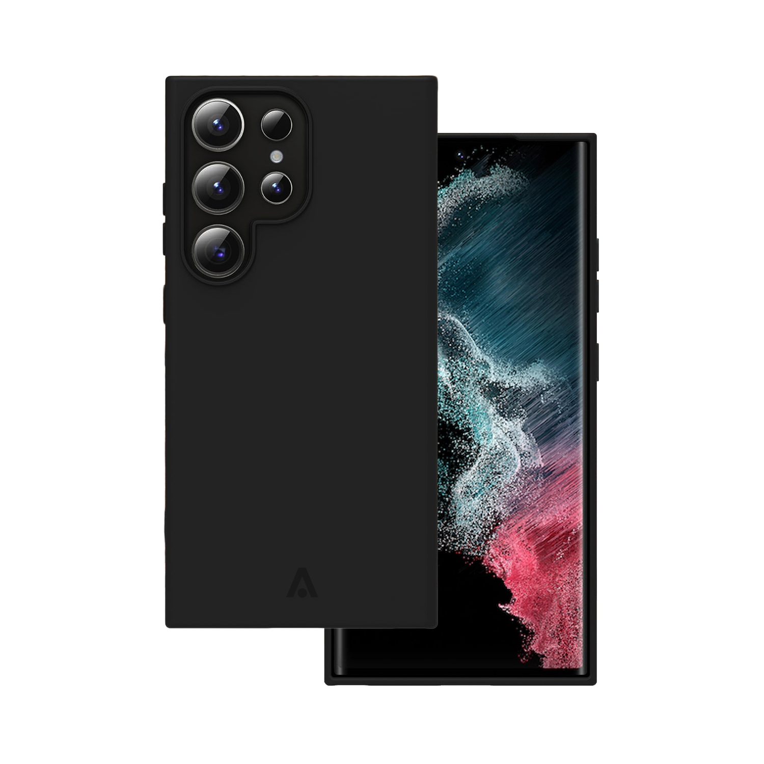 alkaya. | LUCID Silikon Case kompatibel mit Magsafe schwarz, Samsung S22 Ultra