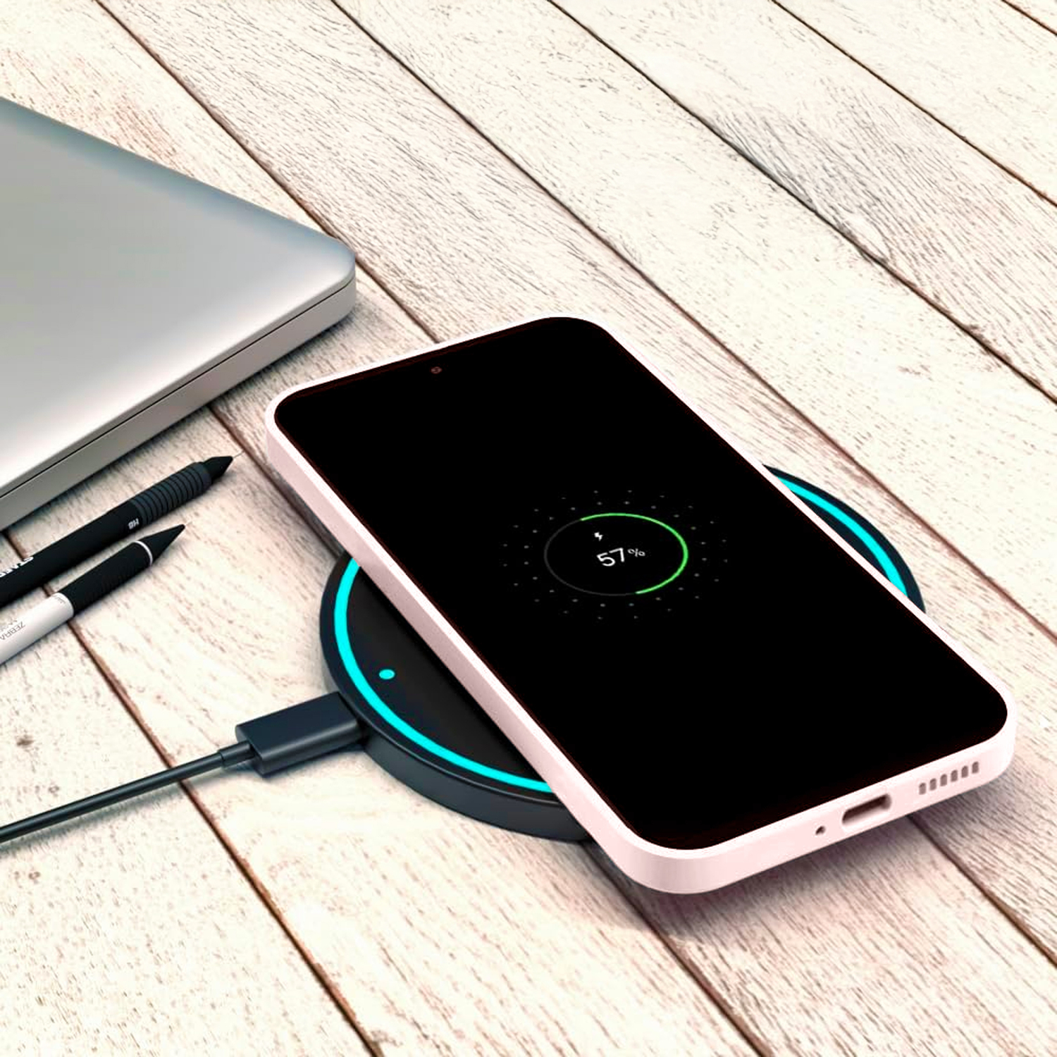 alkaya. | LUCID Silikon Case kompatibel mit Magsafe pink, Samsung S22