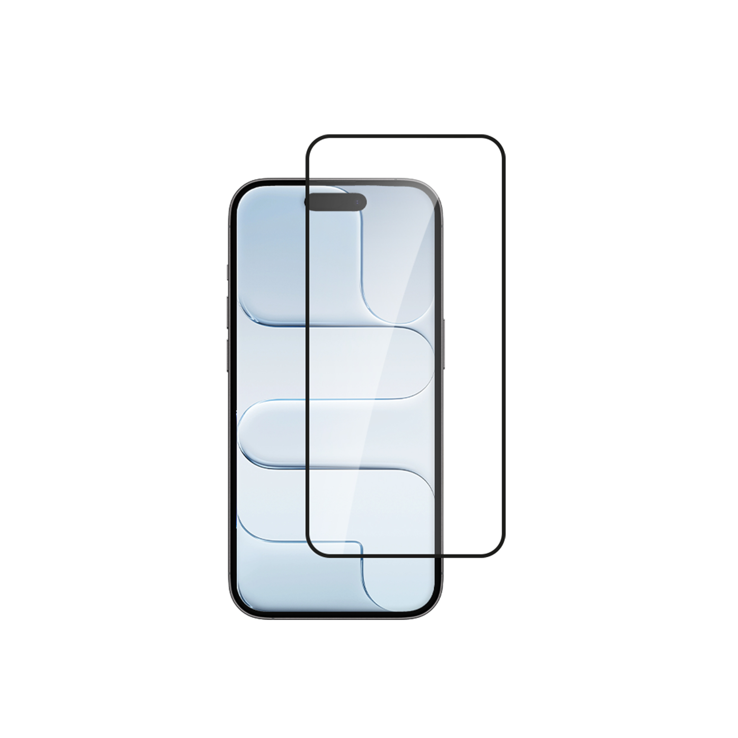 alkaya. | A Shield | Displayschutzglass | 3D Full Cover, transparent, iPhone 17 Air