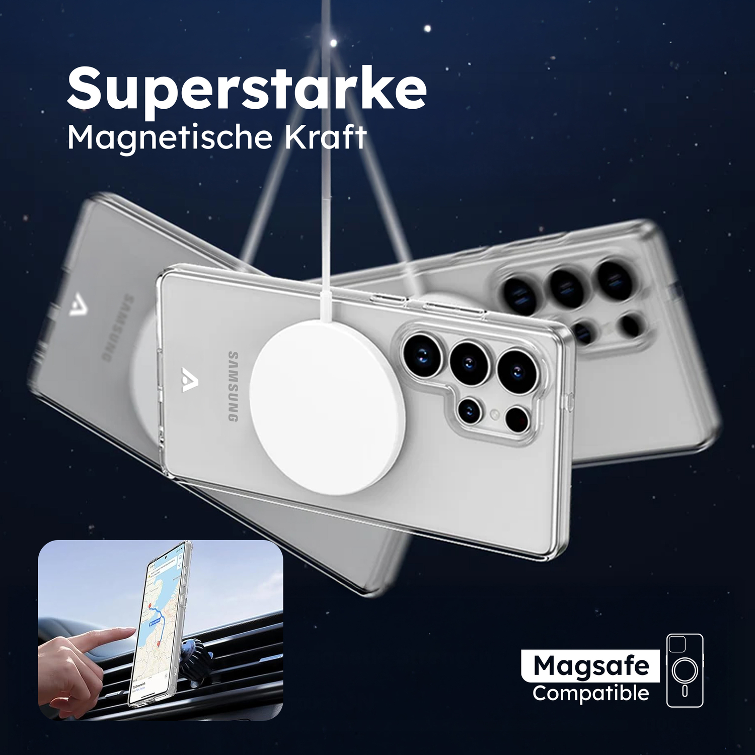 alkaya. | LUCID Clear Case kompatibel mit Magsafe Samsung S25 Ultra