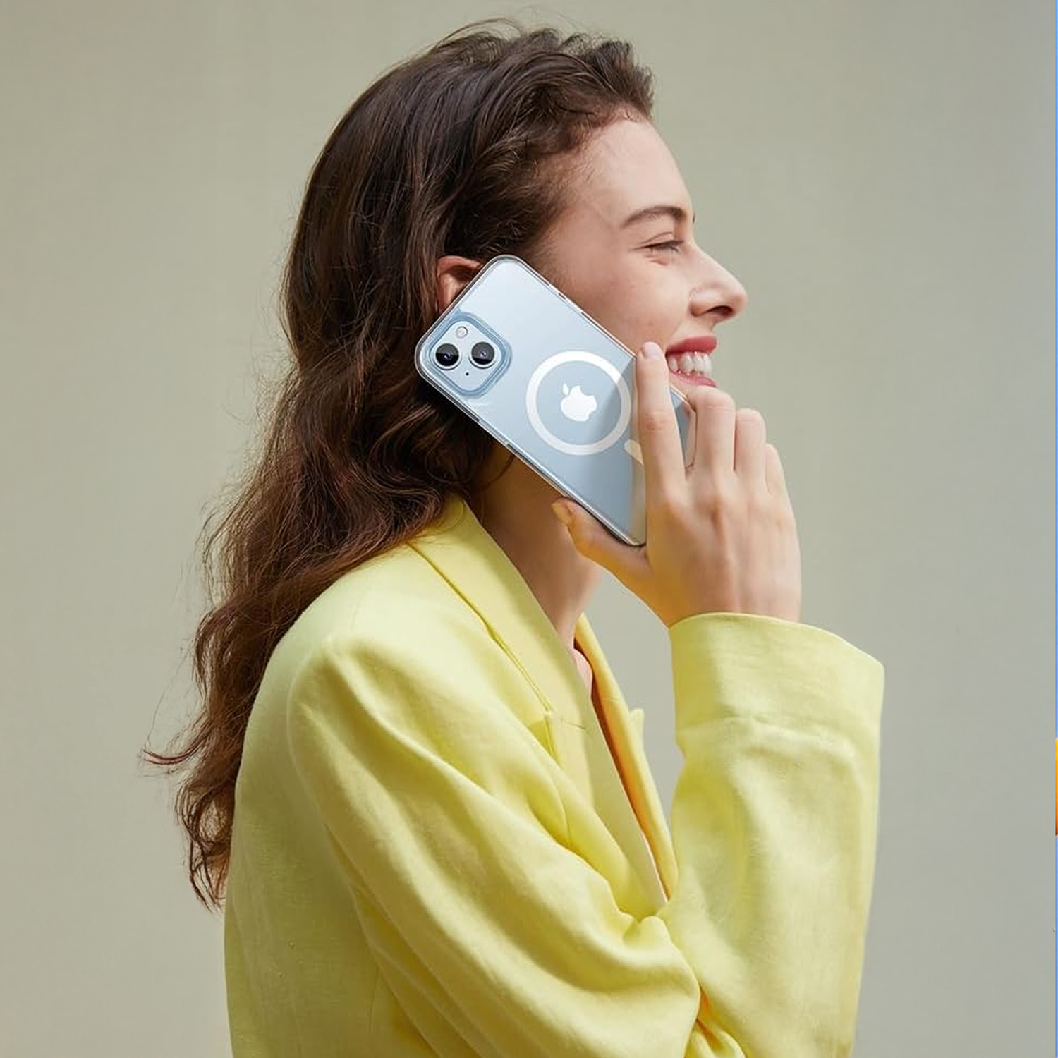 alkaya. | LUCID Clear Case kompatibel mit Magsafe transparent, iPhone 15 Plus