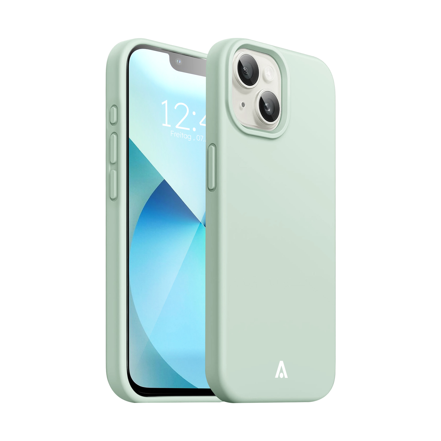 alkaya. | LUCID Silikon Case kompatibel mit Magsafe mint grün, iPhone 13