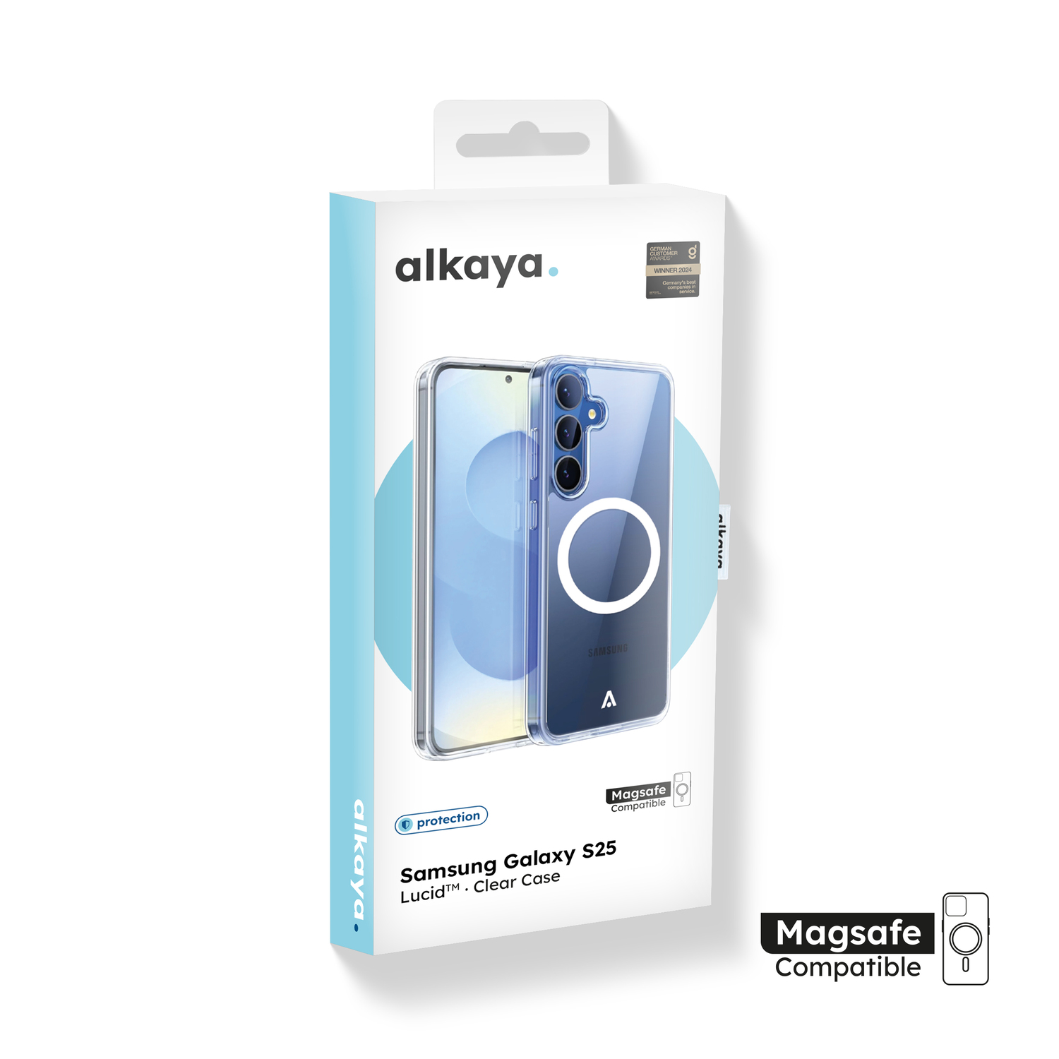 alkaya. | LUCID Clear Case kompatibel mit Magsafe Samsung S25