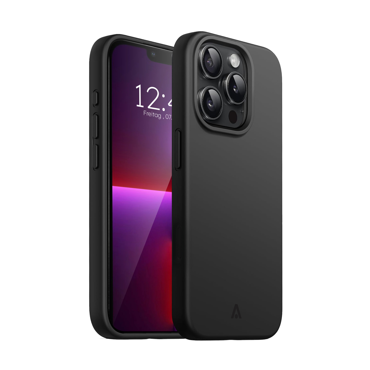 alkaya. | LUCID Silikon Case kompatibel mit Magsafe schwarz, iPhone 13 Pro