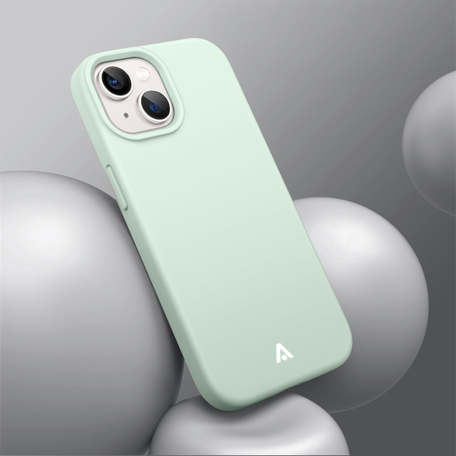 alkaya. | LUCID Silikon Case kompatibel mit Magsafe mint grün, iPhone 13 mini