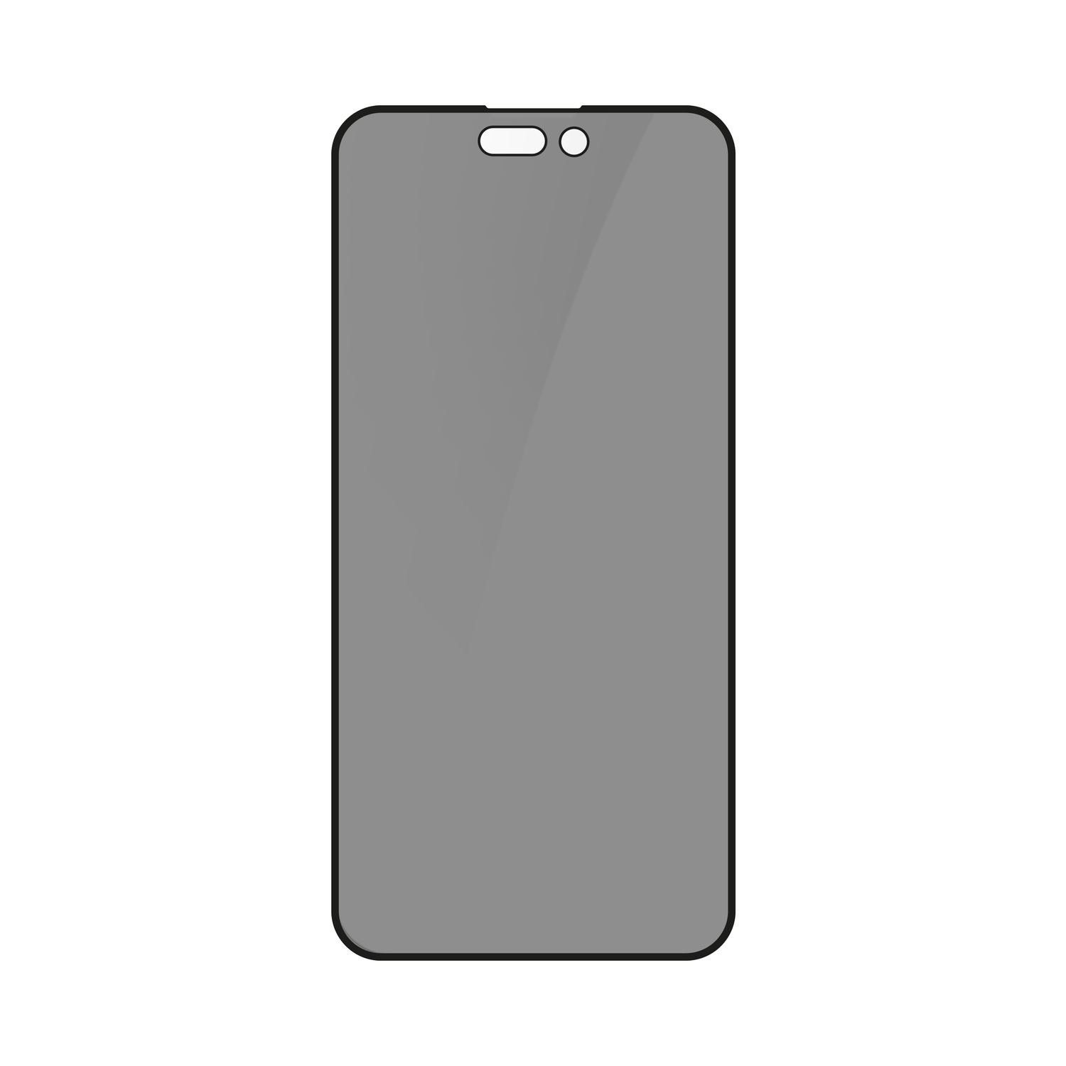 alkaya. | A Shield | Display-Sichtschutzglas | 3D Full Cover | Privacy, iPhone 14 Pro Max