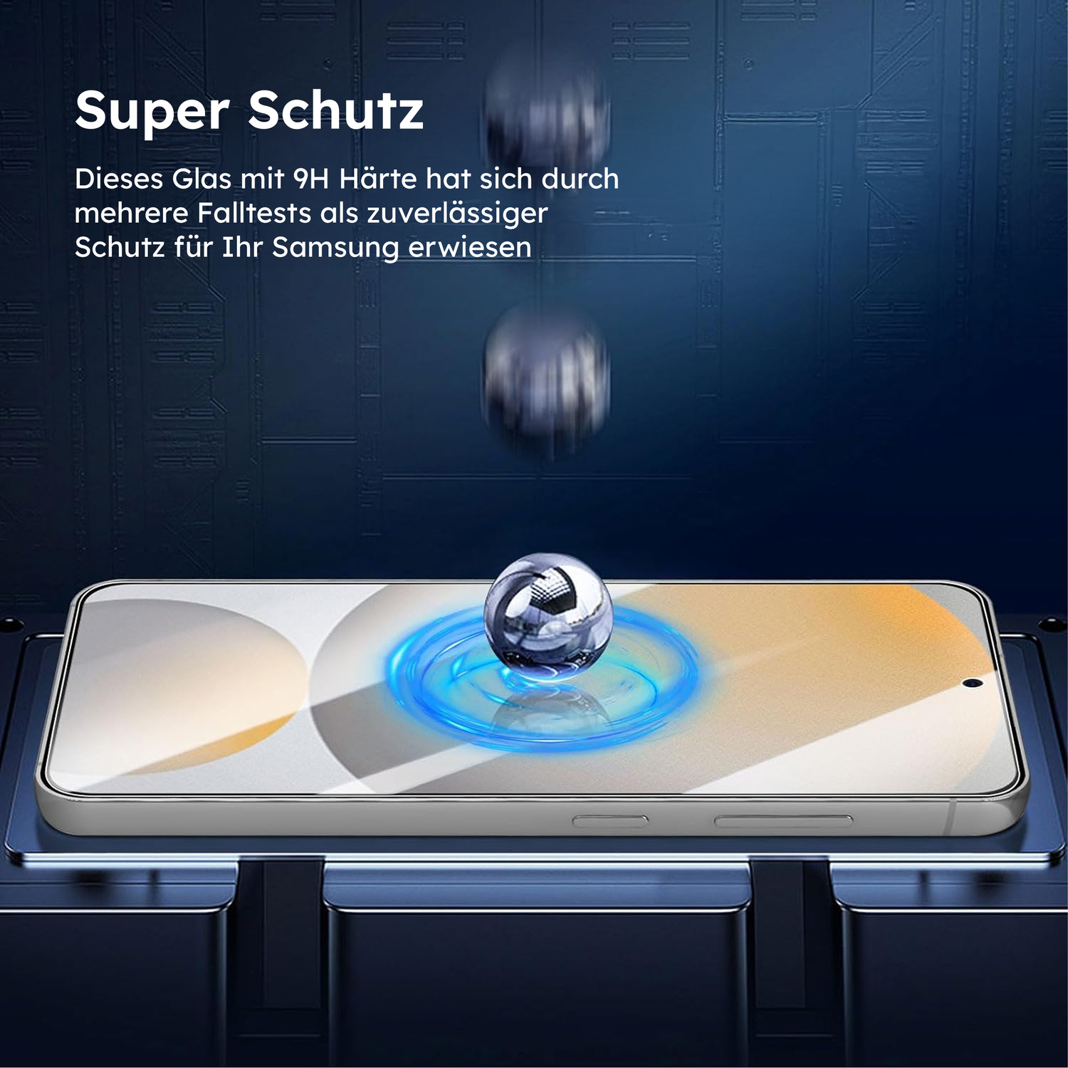 alkaya. | A Shield | Displayschutzglas | 3D Full Cover transparent, Samsung S24 / S25